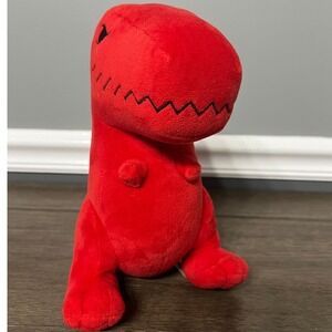 Goodie Two Sleeves Big Red Dinosaur Plush Stuffed Animal Toy Kids